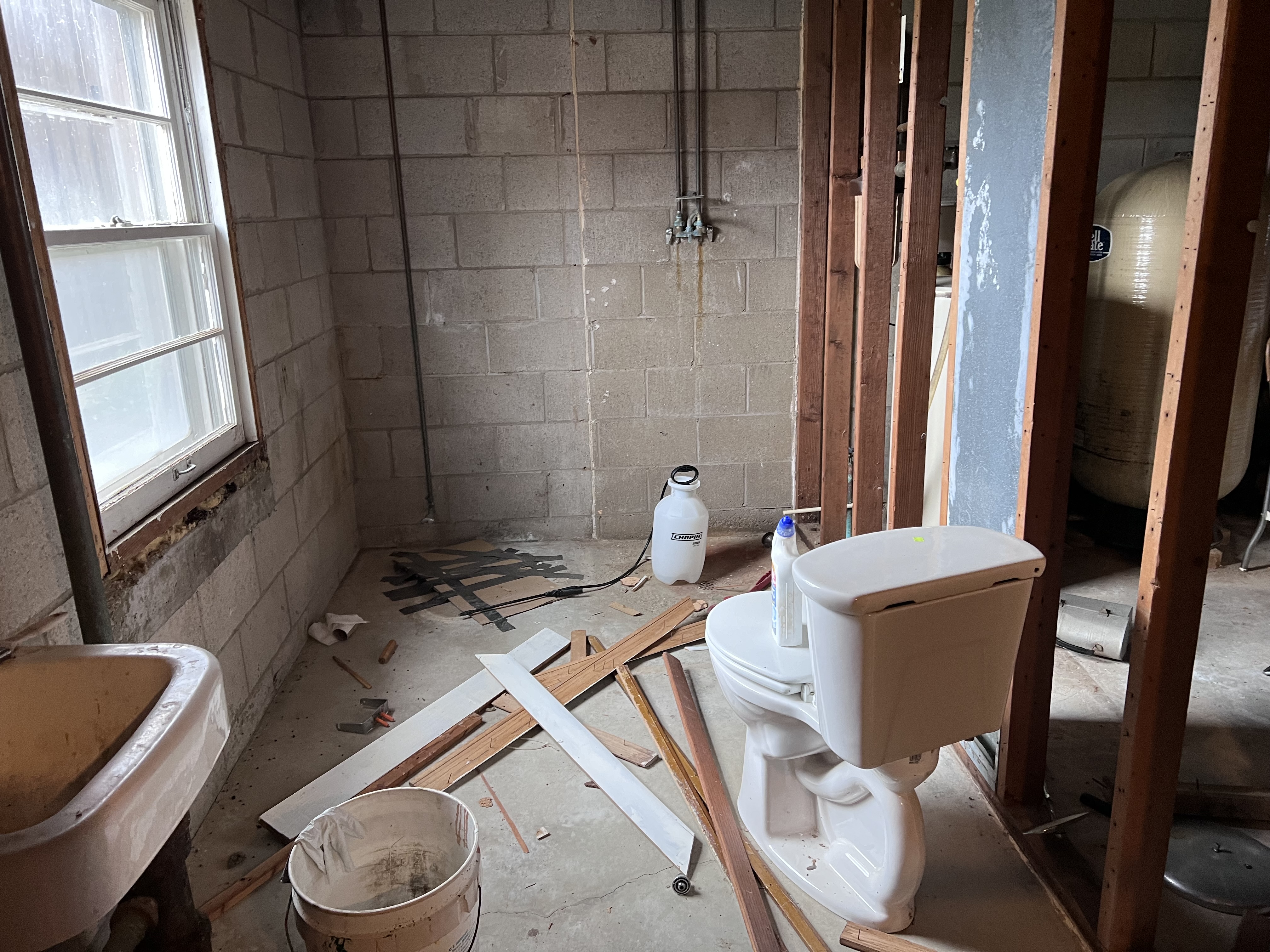 Bathroom Before